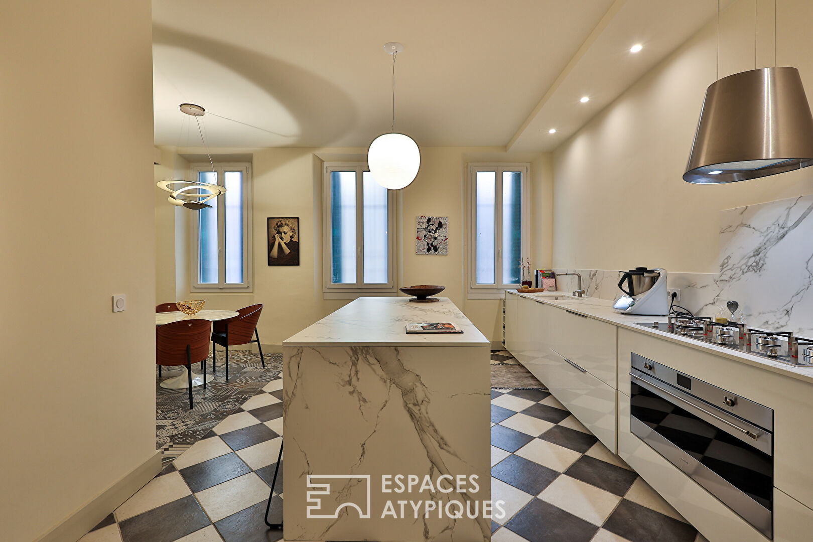Belle demeure 19e rénovation design