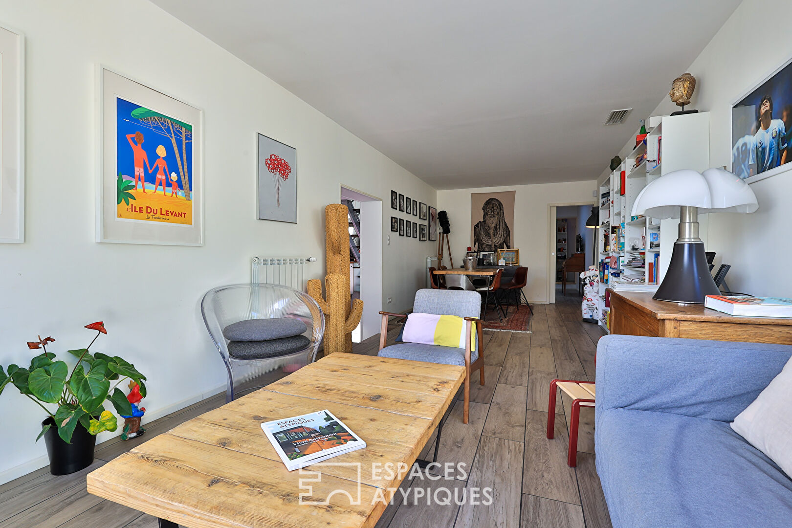 Maison des années 30 revisitée en contemporain