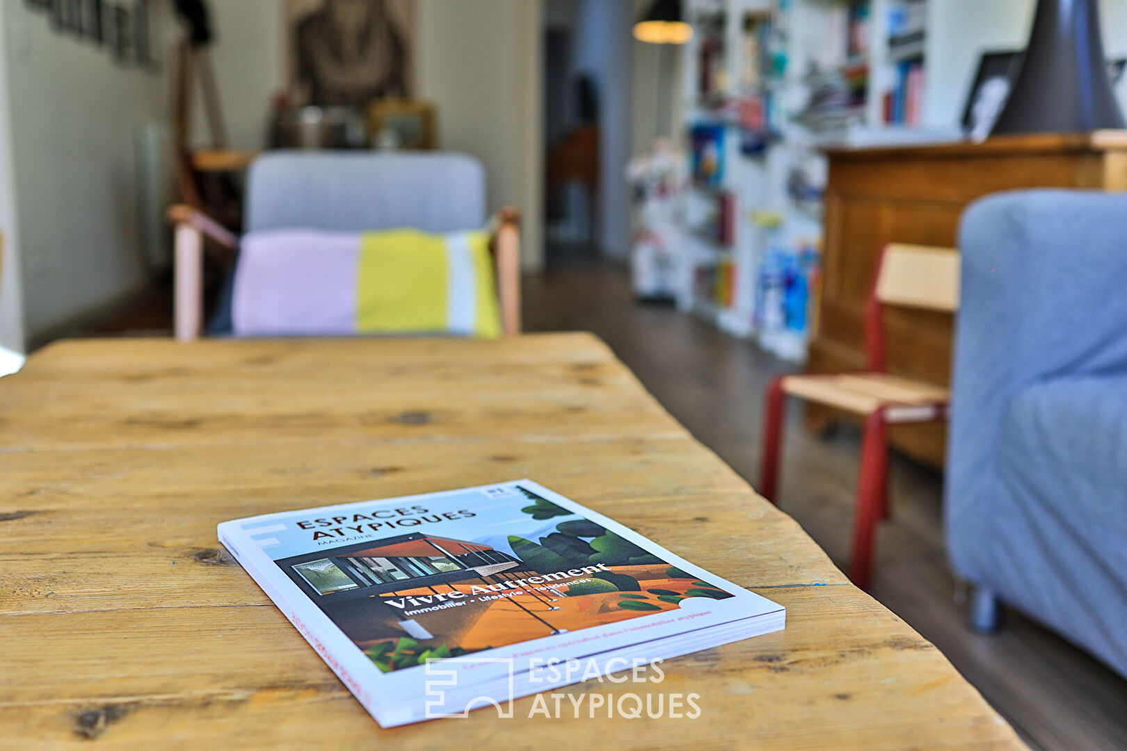 Maison des années 30 revisitée en contemporain