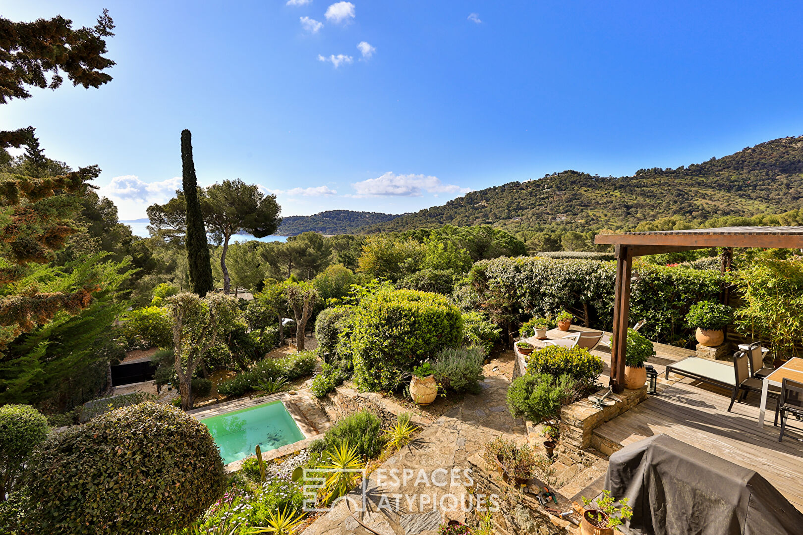 Villa d’Architecte vue mer au Gaou-Bénat