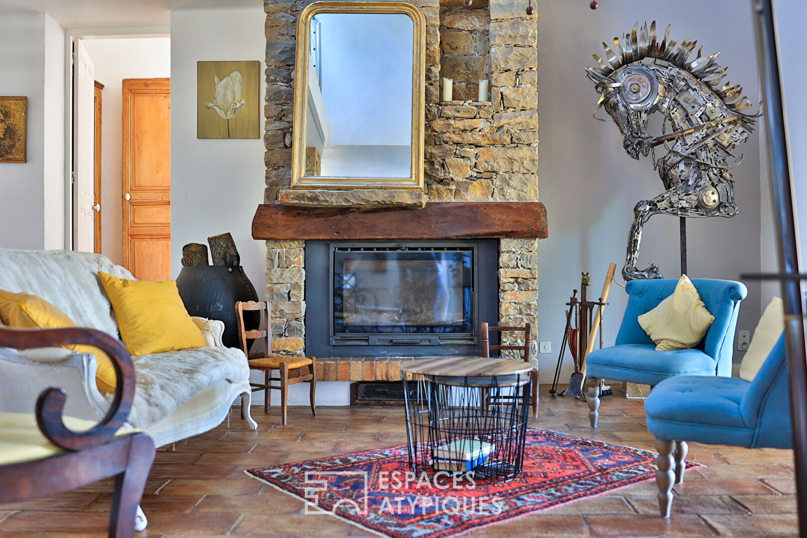 Maison familiale aux portes du village