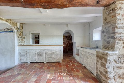 Maison au cœur du village et ses terrasses
