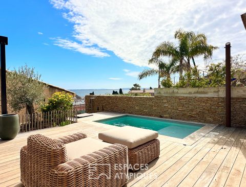 Appartement avec vue mer, port et plage à pied