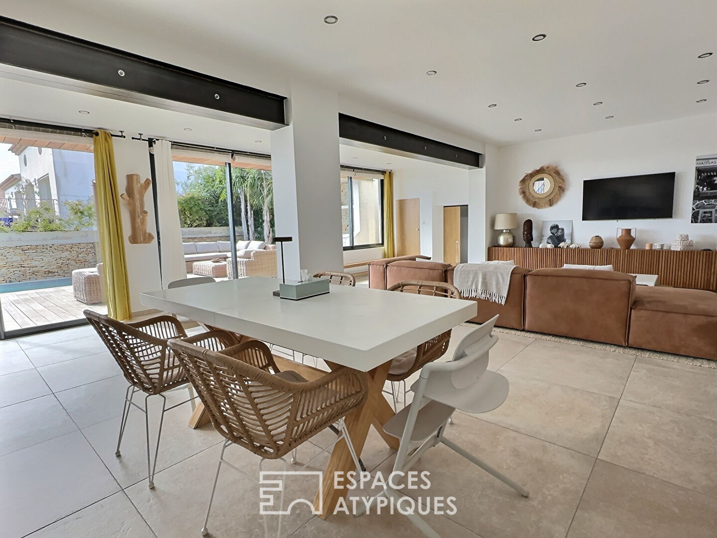 Appartement avec vue mer, port et plage à pied