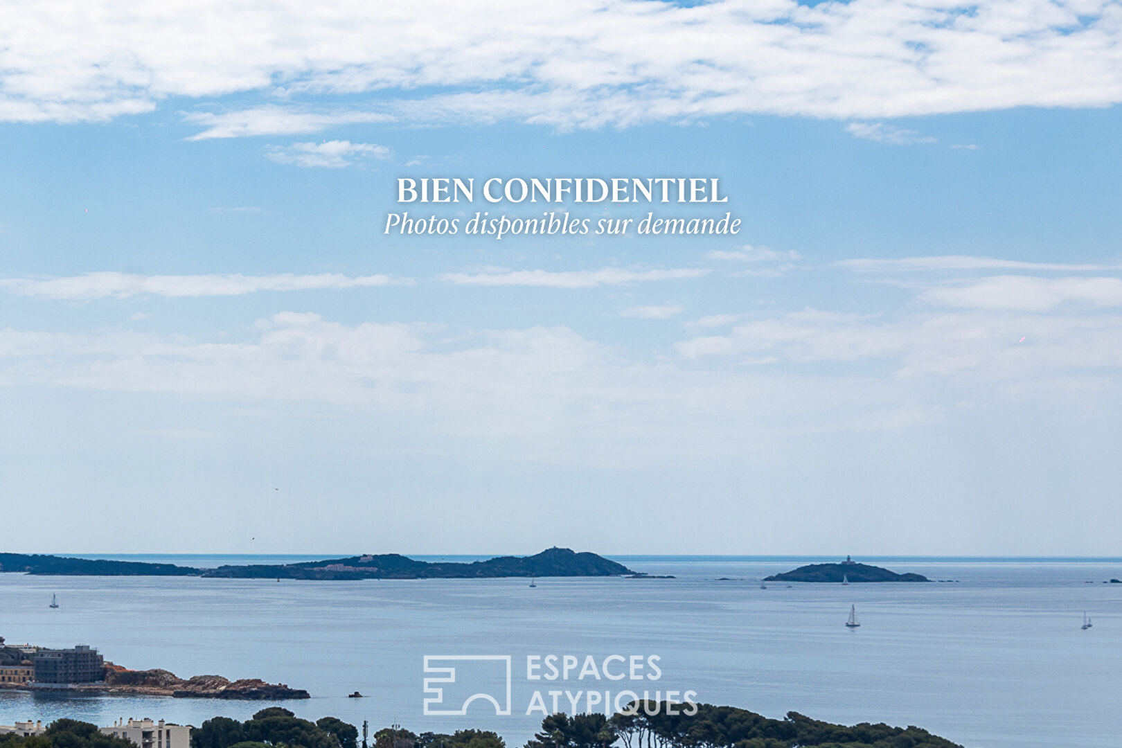 Villa contemporaine avec vue mer, jardin paysager et studios indépendants