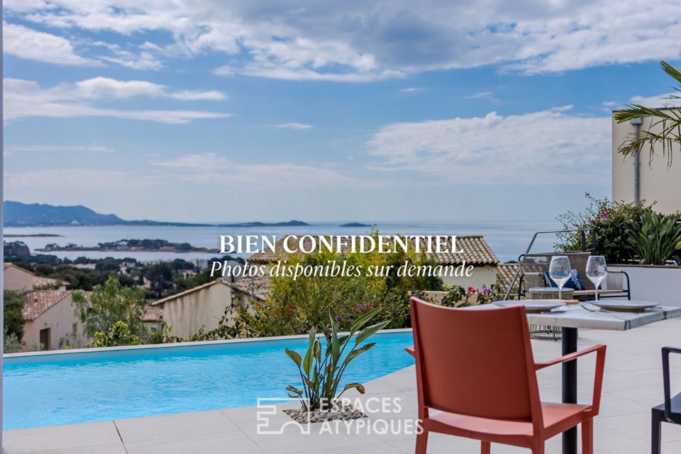 Villa vue mer panoramique et ses dépendances.