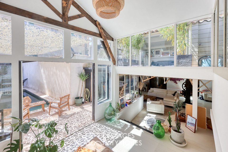 Loft d'exception conciliant lumière, volumes et histoire au coeur de Hyères  (Var)