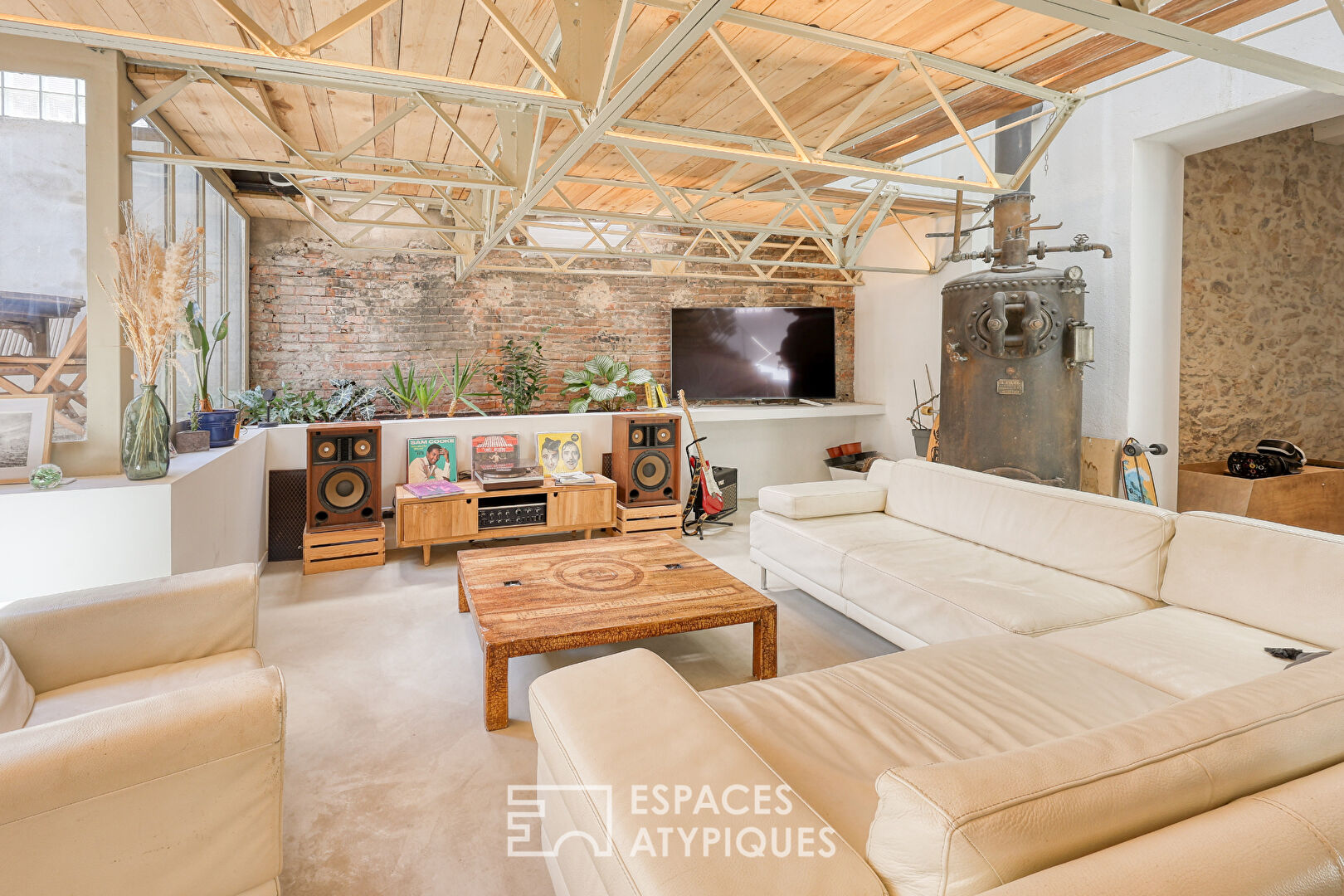 Loft story à Hyères avec patio et piscine