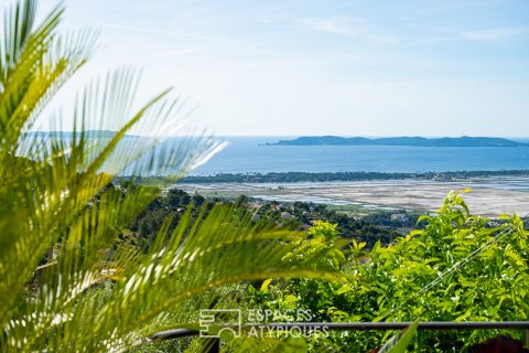 Maison d’architecte avec vue sur les îles d’Hyères