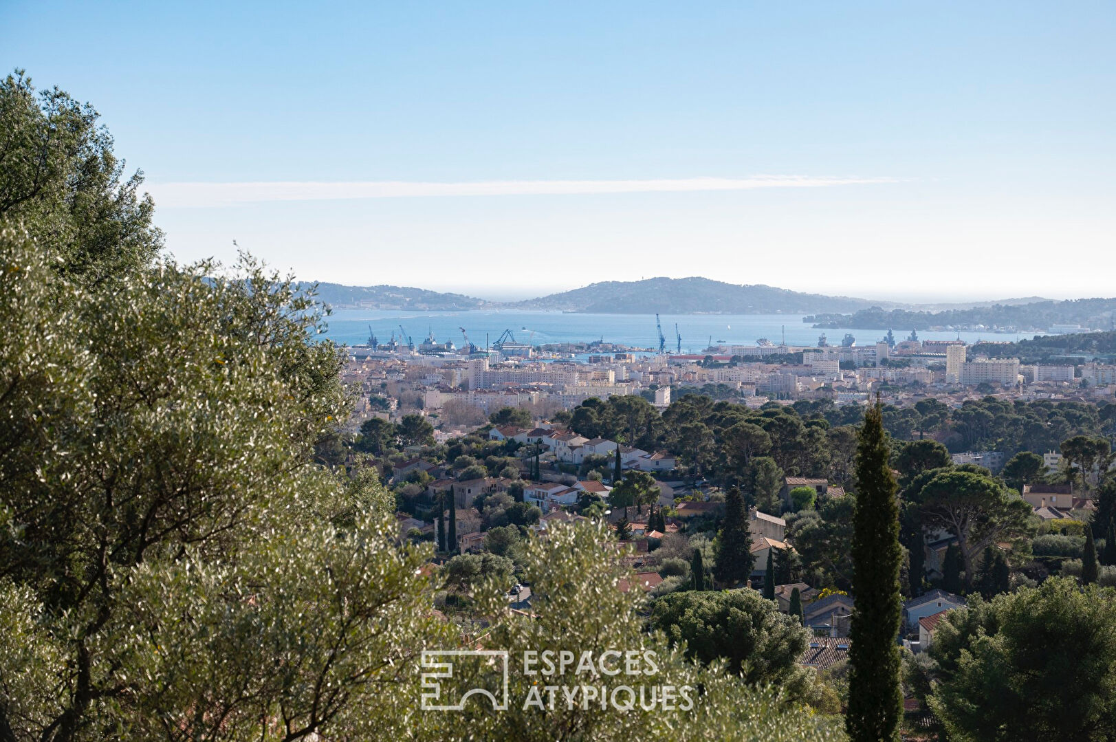 Historic property overlooking Toulon harbor