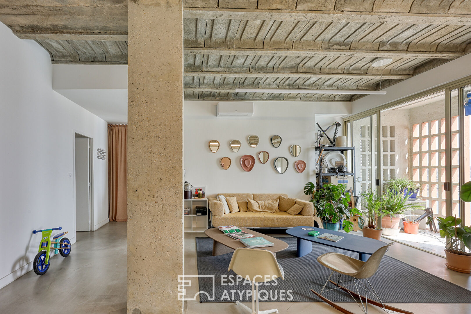 Loft vue mer sur le port de Toulon
