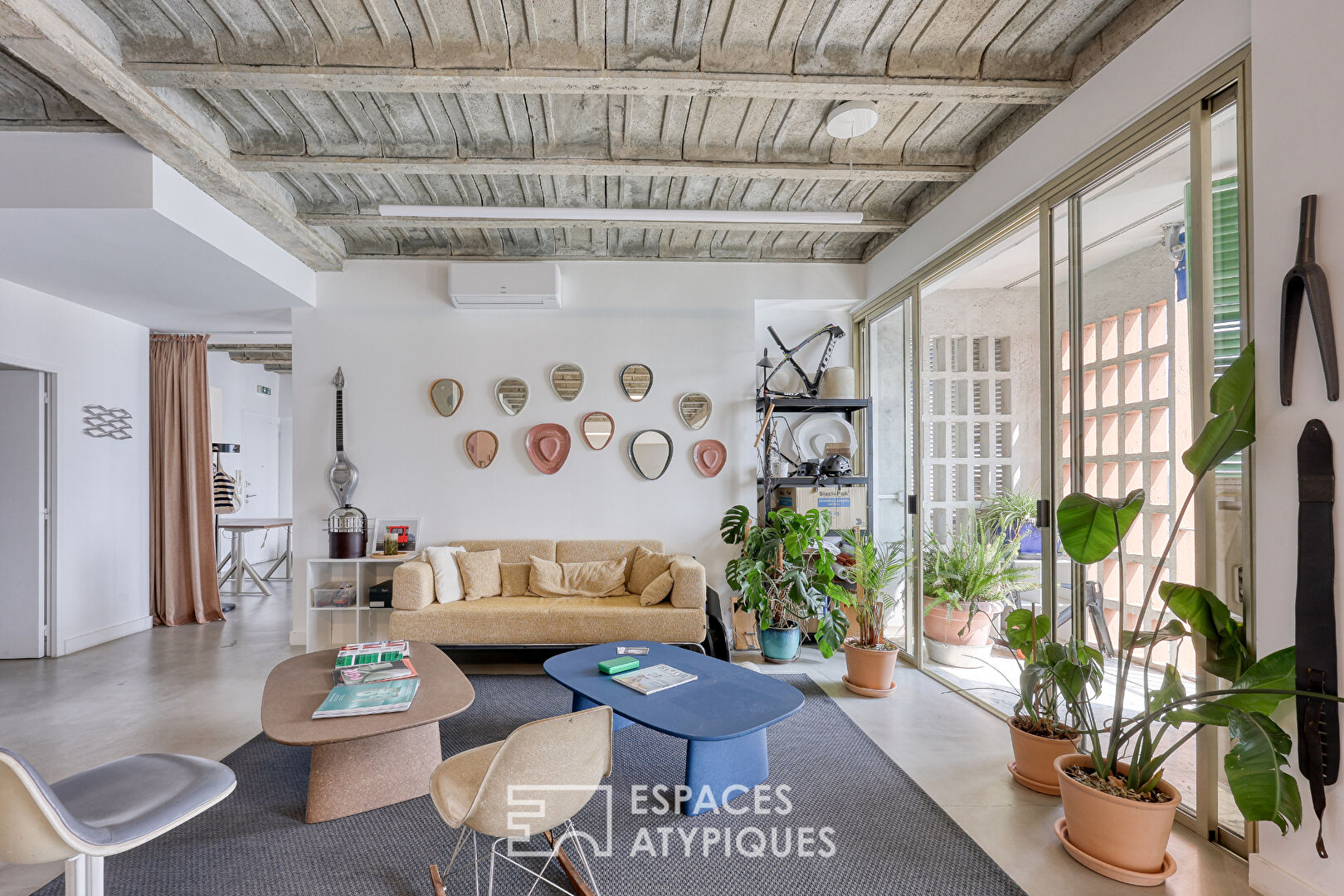 Loft vue mer sur le port de Toulon