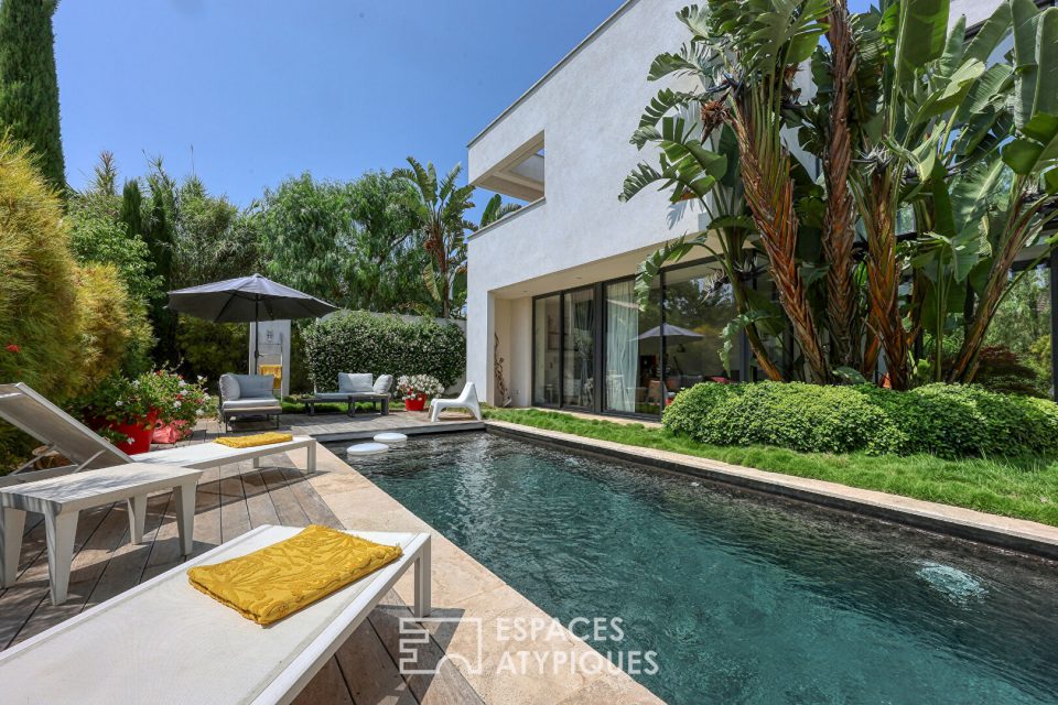 Maison d'architecte hors norme proche plage