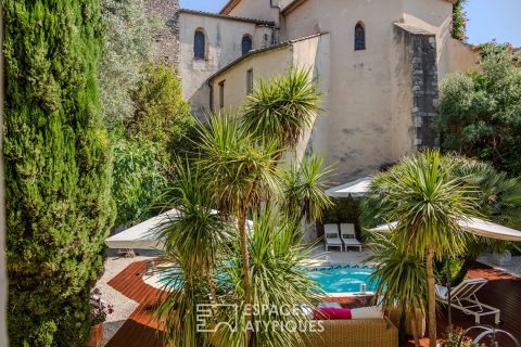 Charming historic house with view and pool