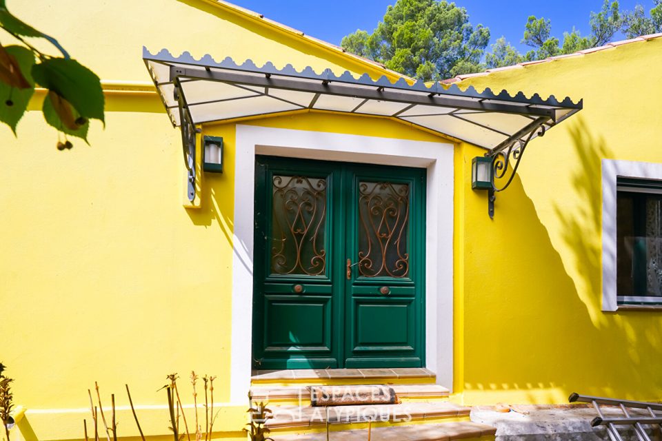 Propriété avec deux maison, atelier et jardin d'artiste