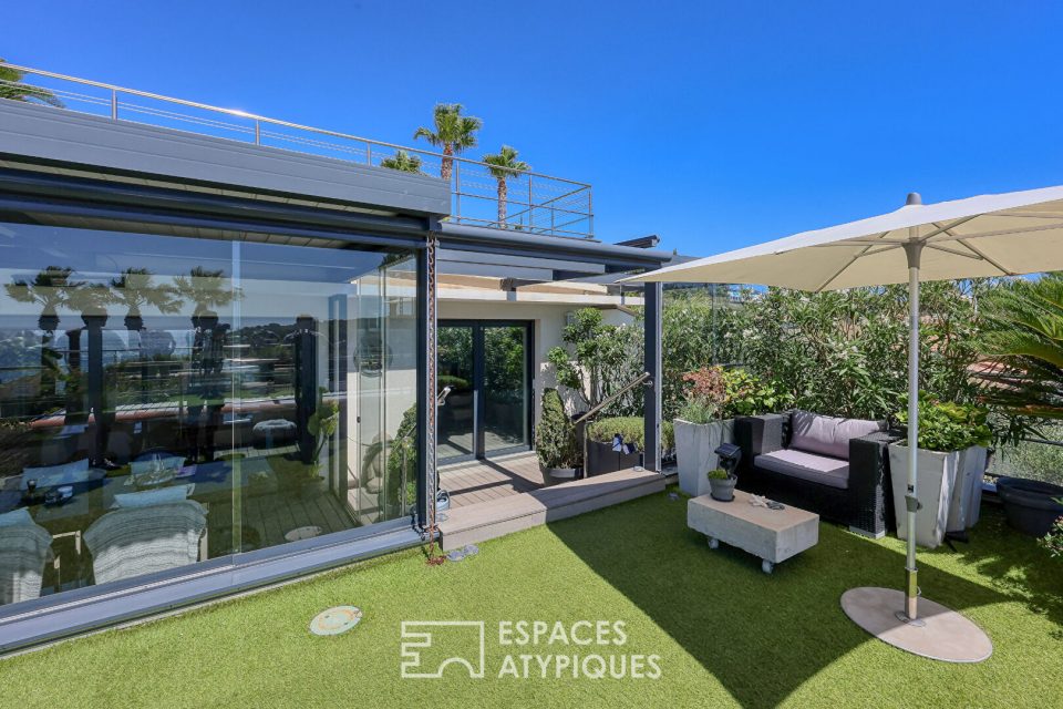 Esprit Penthouse avec vue imprenable sur la baie de Sanary