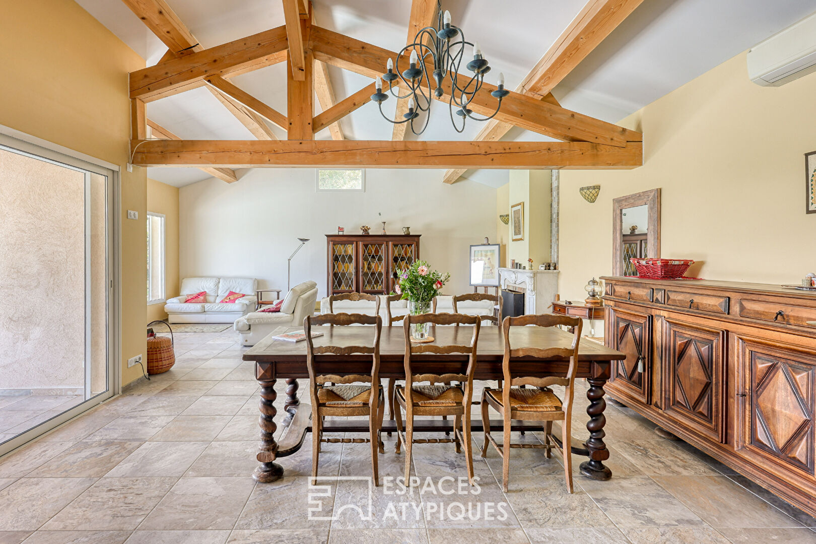 Maison contemporaine – vue contemplative