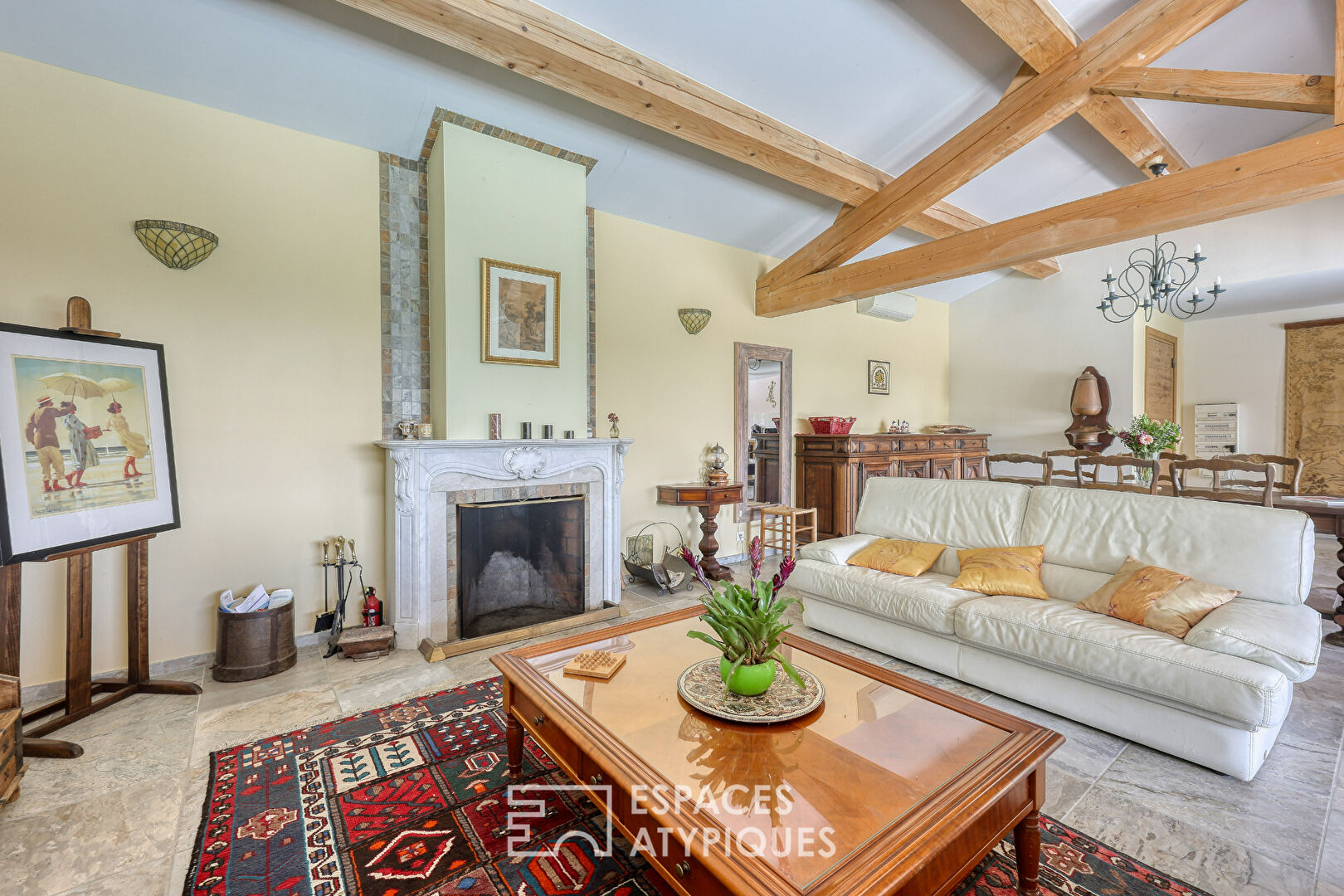 Maison contemporaine – vue contemplative