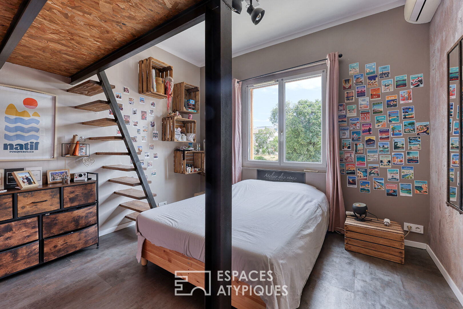 Villa au look vintage avec piscine