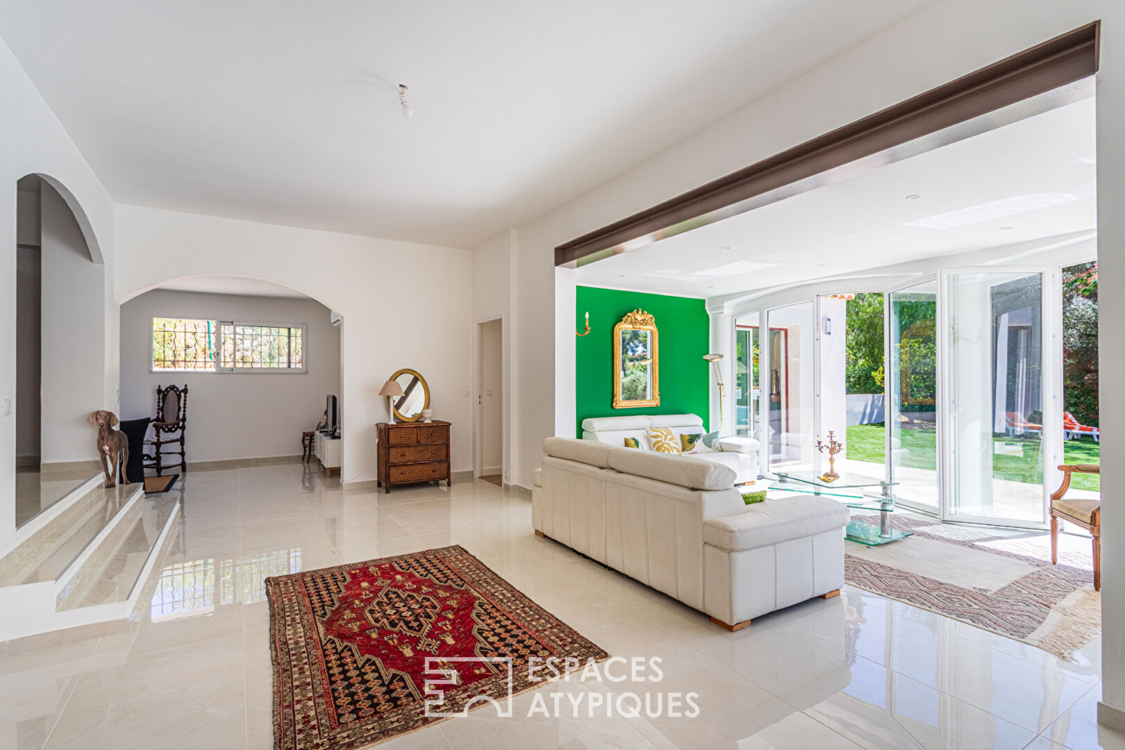 Renovated house with swimming pool and garden