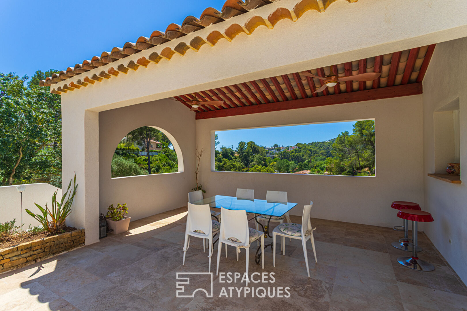 Renovated house with swimming pool and garden