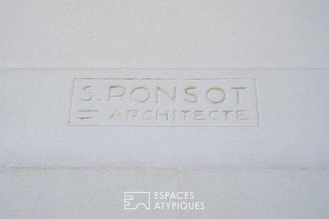 Maison d’architecte avec jardin dans le centre ville