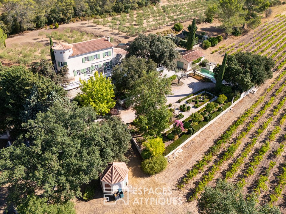 Domaine avec vignoble, oliveraie et annexes