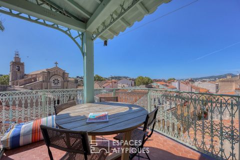 2 charming rooms on the rooftops, terrace with panoramic view