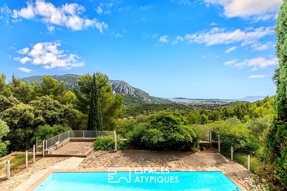 Authentique propriété du 19e siècle avec vue mer et parc privé