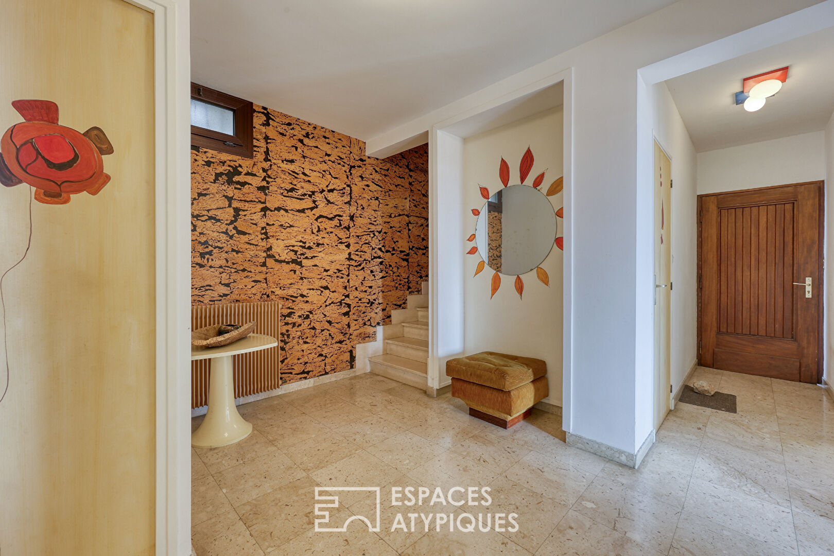 Villa d&rsquo;architecte vintage vue rade panoramique