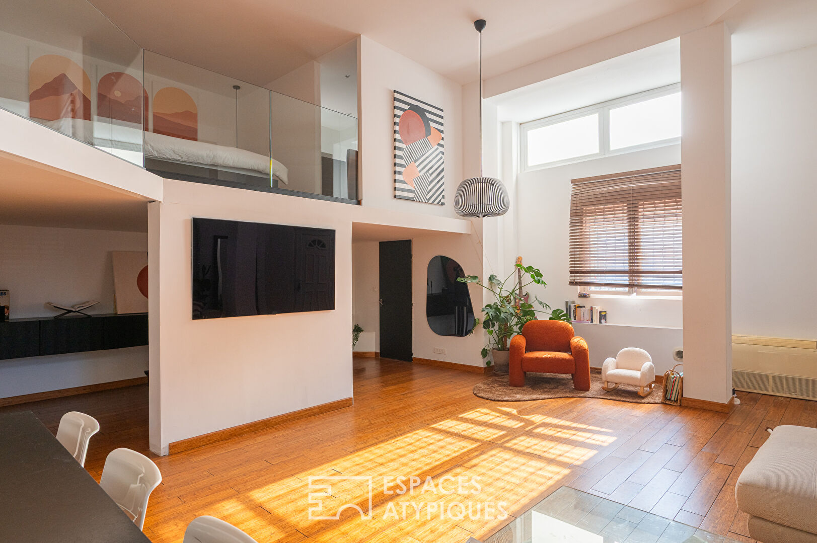 Loft épuré en centre ville