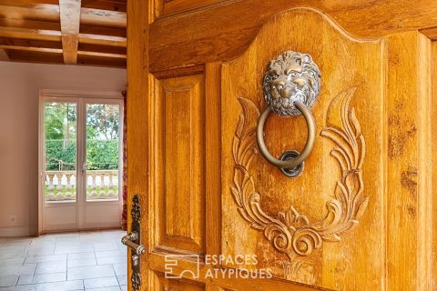 Maison de caractère avec piscine dans la nature