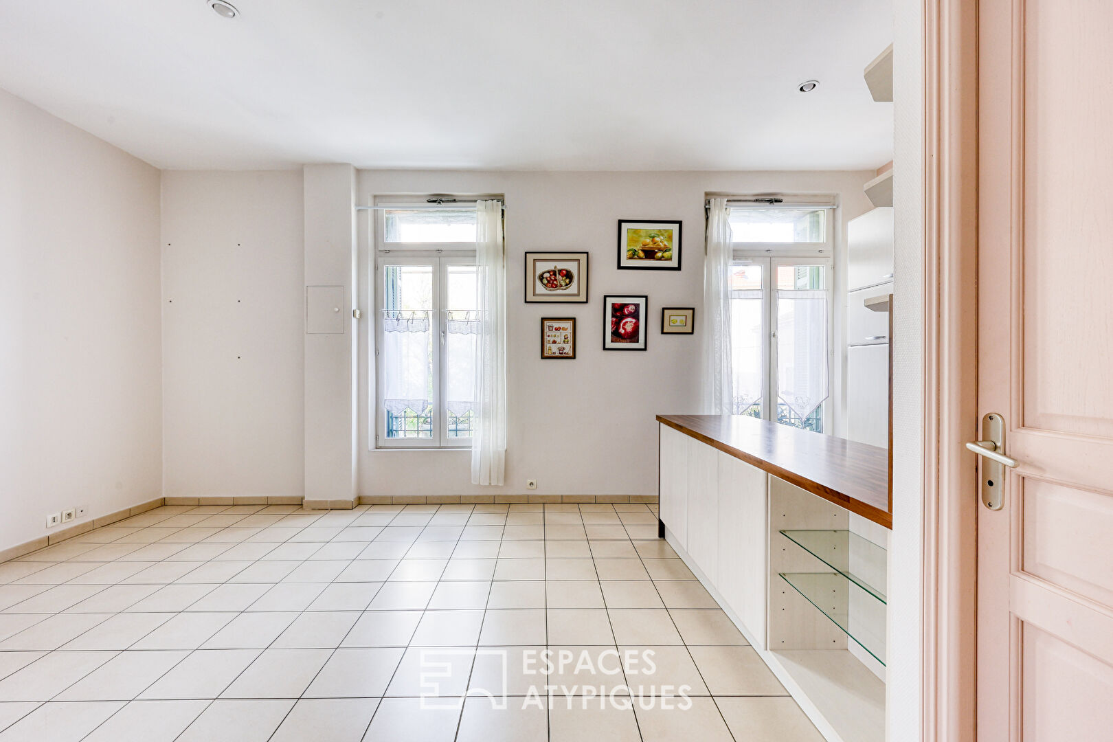 Duplex et terrasses en centre ville