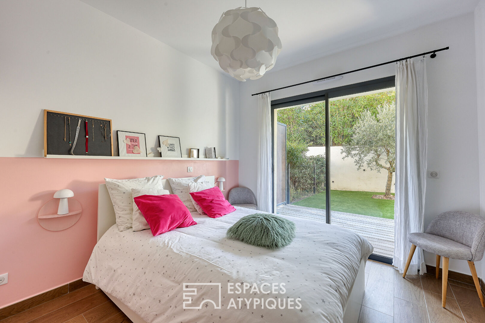 Rez-de-jardin avec un grand extérieur dans une résidence très haut de gamme