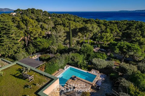 Villa with cinematic sea views Gaou-Bénat