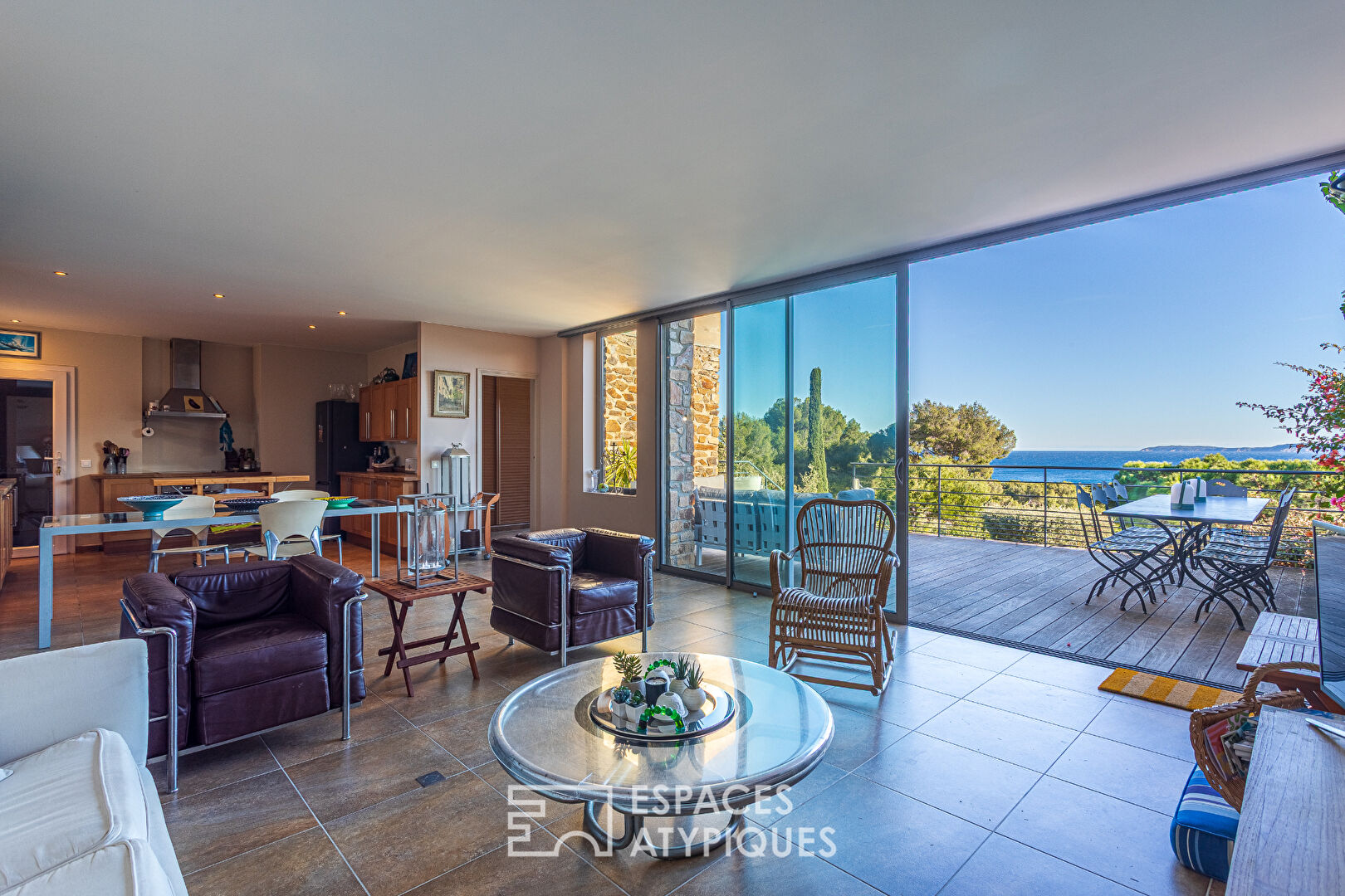 Villa vue mer cinématographique Gaou-Bénat