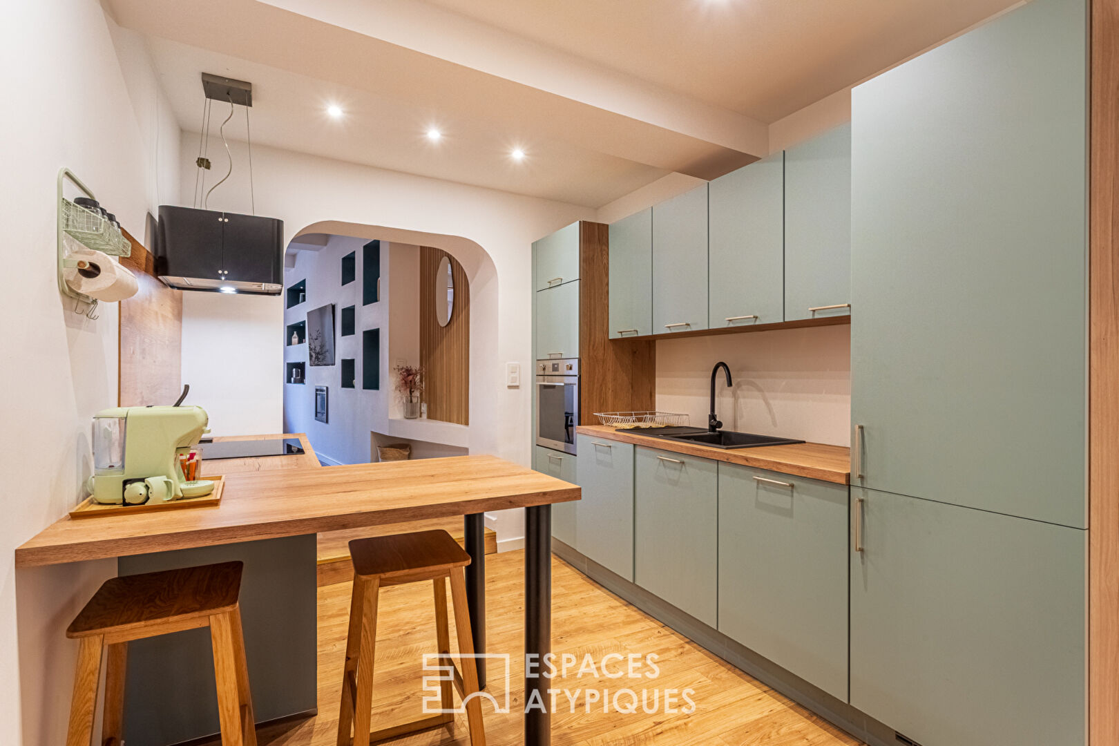 Appartement contemporain dans le centre ville historique