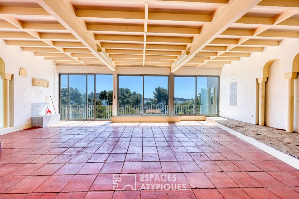 Appartement  face à la baie du Lazaret à la Seyne -sur-Mer