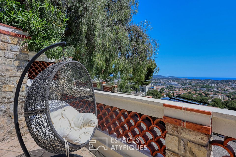 Appartement avec terrasse et vue spectaculaire