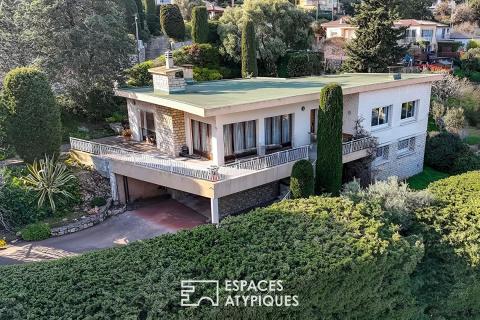 Élégance moderniste d&rsquo;une maison d&rsquo;architecte de 1965