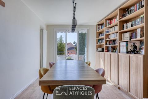 Maison de village esprit contemporain et plages à pieds