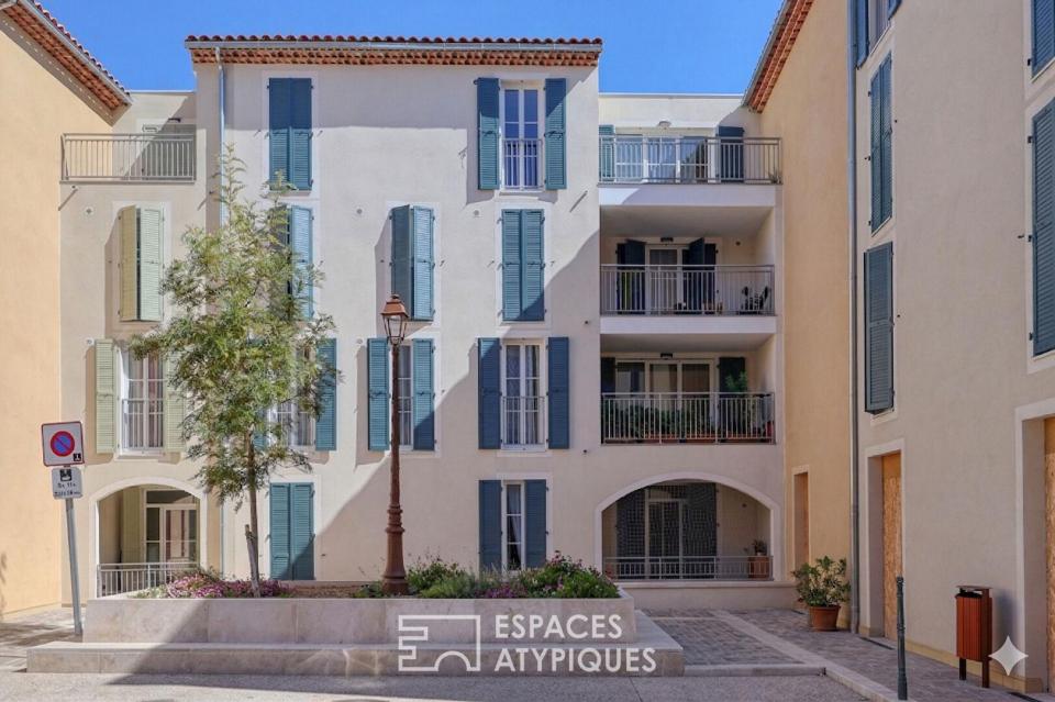 Appartement avec terrasse au coeur du village d'Ollioules