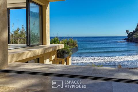 Villa Contemporaine vue mer accès Plage