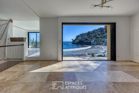 Villa Contemporaine vue mer accès Plage