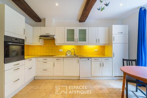 Maison de village et son aperçu mer