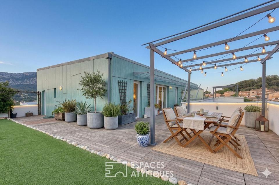 Dernier étage avec terrasse XXL à La Valette Du Var
