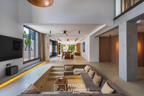 Maison contemporaine et design avec piscine