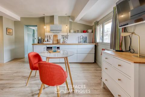 Appartement dernier étage quartier des Halles
