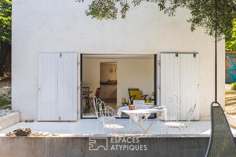Maison d&rsquo;artiste et son écrin végétal
