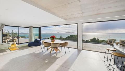 Maison contemporaine vue mer panoramique